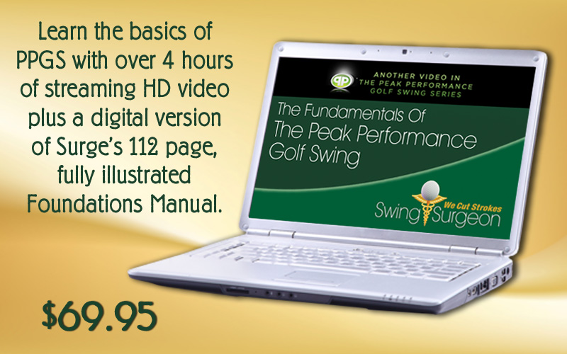 Fundamentals of the Peak Performance Golf Swing